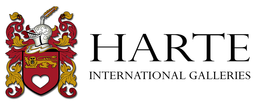 salvador Dalí lost wax: Harte International Galleries’ logo.
