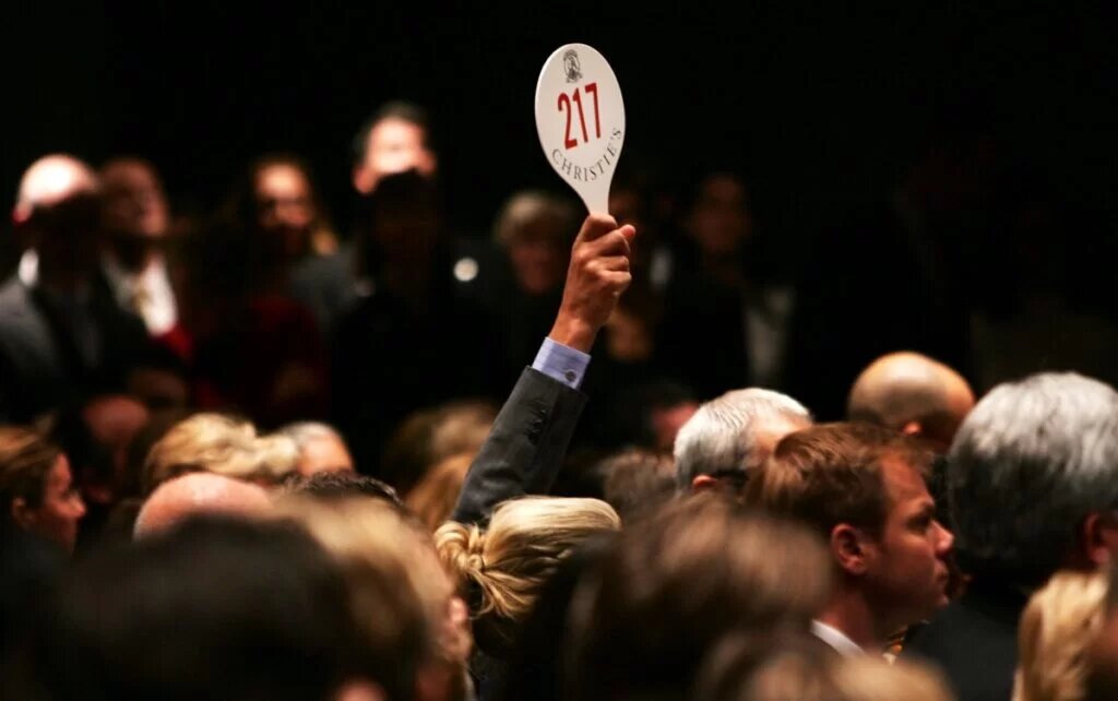 most Expensive artworks: Auction at Christie’s. Christie’s.
