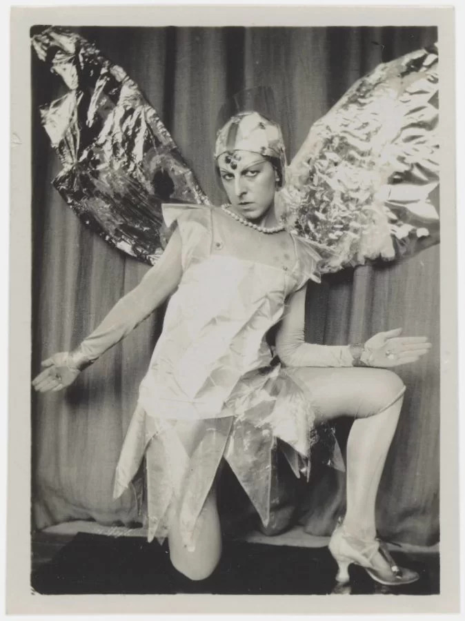 female photographers: Claude Cahun, Self-portrait from Le Mystere d’Adam, 1929, San Francisco Museum of Modern Art, San Francisco, CA, USA. The New York Times.
