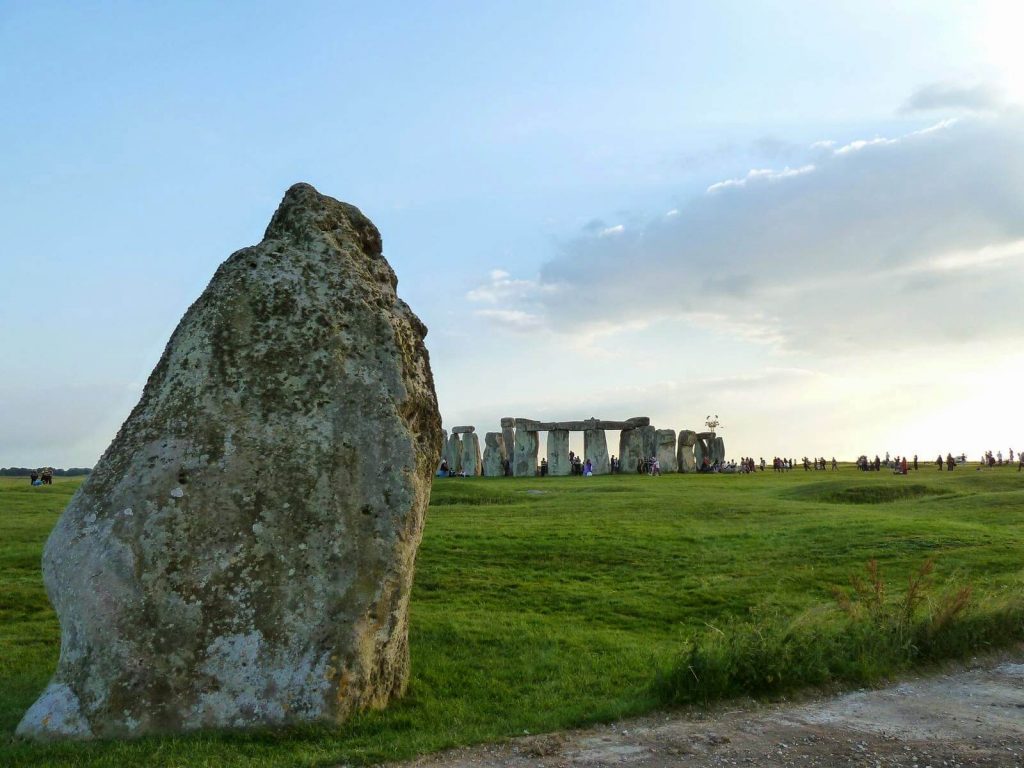 Stonehenge: The Heel Stone, a sarsen. About 3000–1500 BCE. Stones of Stonhenges.
