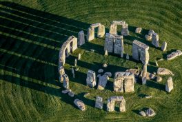 Stonehenge, View of the inner circle of Stonehenge, Wiltshire, England. About 3500-1500 BCE.