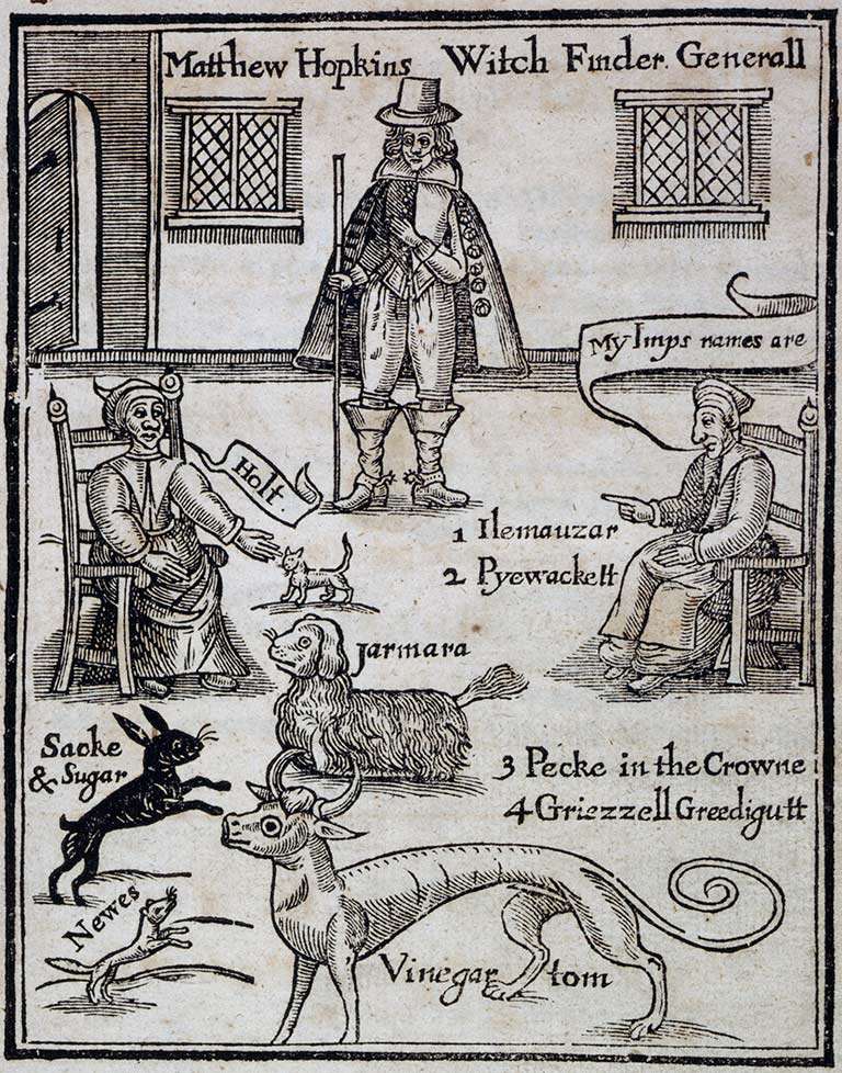 witches, witchcraft, The Discovery of Witches, 1647
