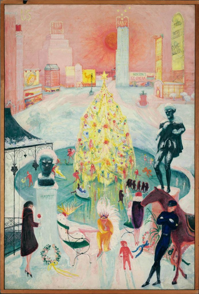 Florine Stettheimer: Florine Stettheimer, Christmas, c. 1930-1940, Yale University Art Gallery, New Haven, CT, USA.
