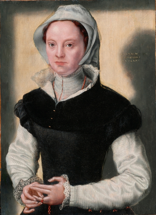 Catharina van hemessen: Catharina van Hemessen, Portrait of a Lady, c. 1551, Bowes Museum, Barnard Castle, UK.
