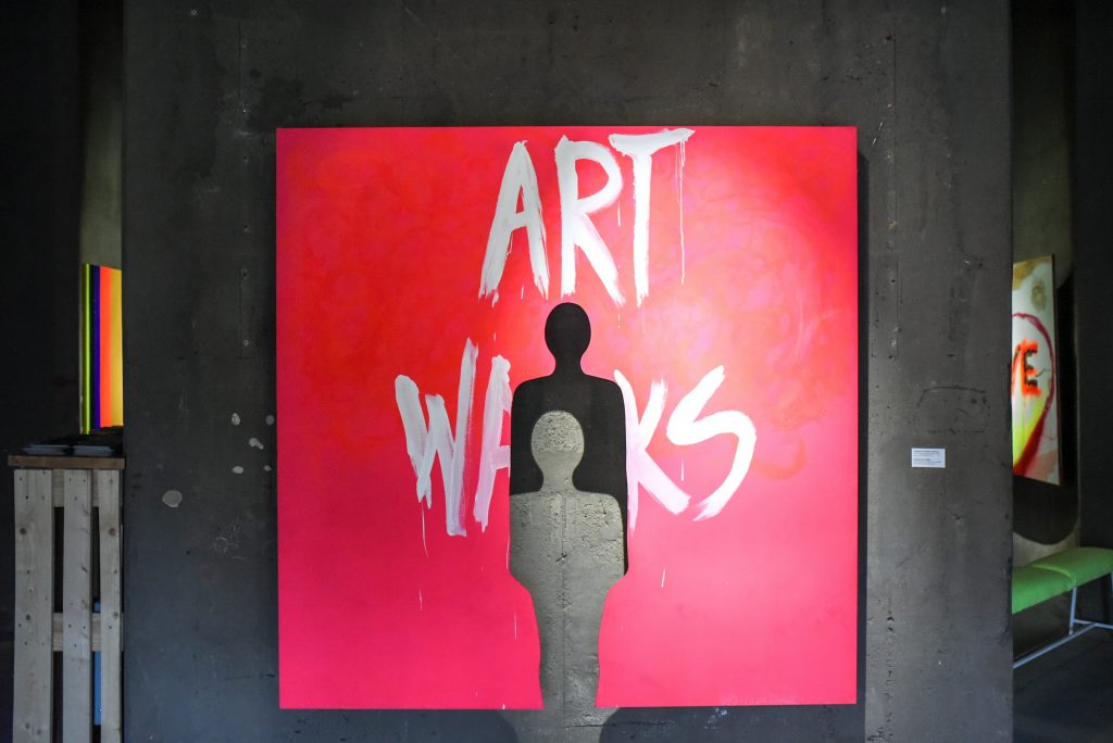 Milena ZeVu, ArtWalks 97 Art Walks, installation, 2016. Photo by Dusan Petkovic, courtesy of the artist.