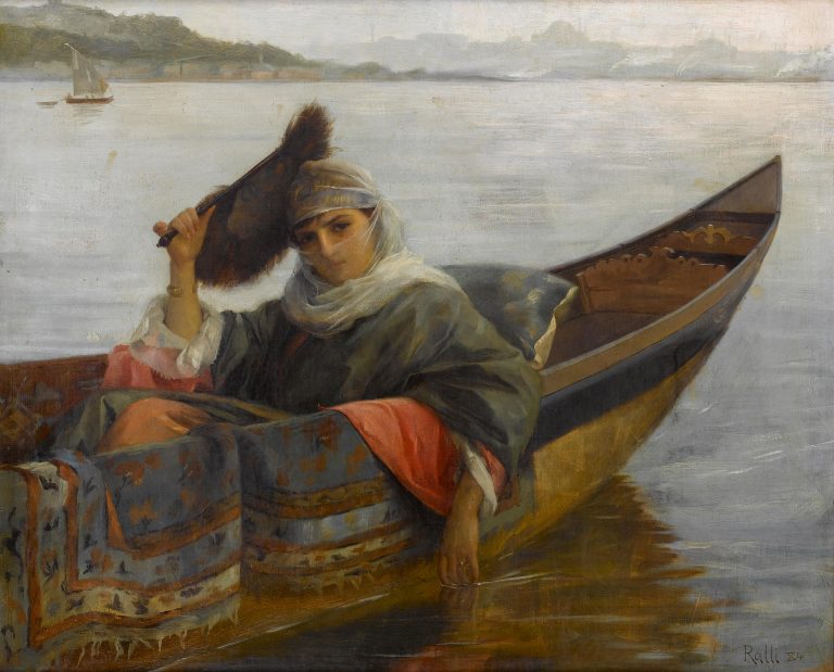 Theodoros Rallis: Theodoros Rallis, The Sultan’s Favourite, 19th century, private collection. Bonhams.
