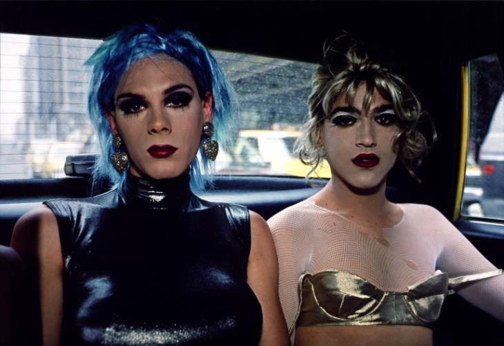 Nan Goldin, Misty and Jimmy Paulette in a taxi, NYC, 1991