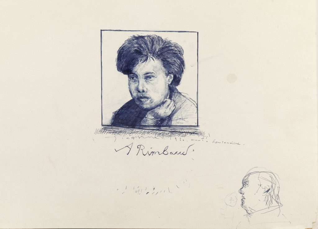 Stéphane Mandelbaum: Stéphane Mandelbaum, A. Rimbaud, 1980, Arié Mandelbaum Collection, Brussels, Belgium.

