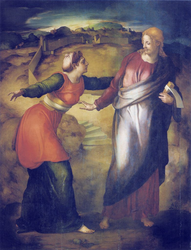Mannerism, Renaissance, Pontormo, Noli Me Tangere, 1532