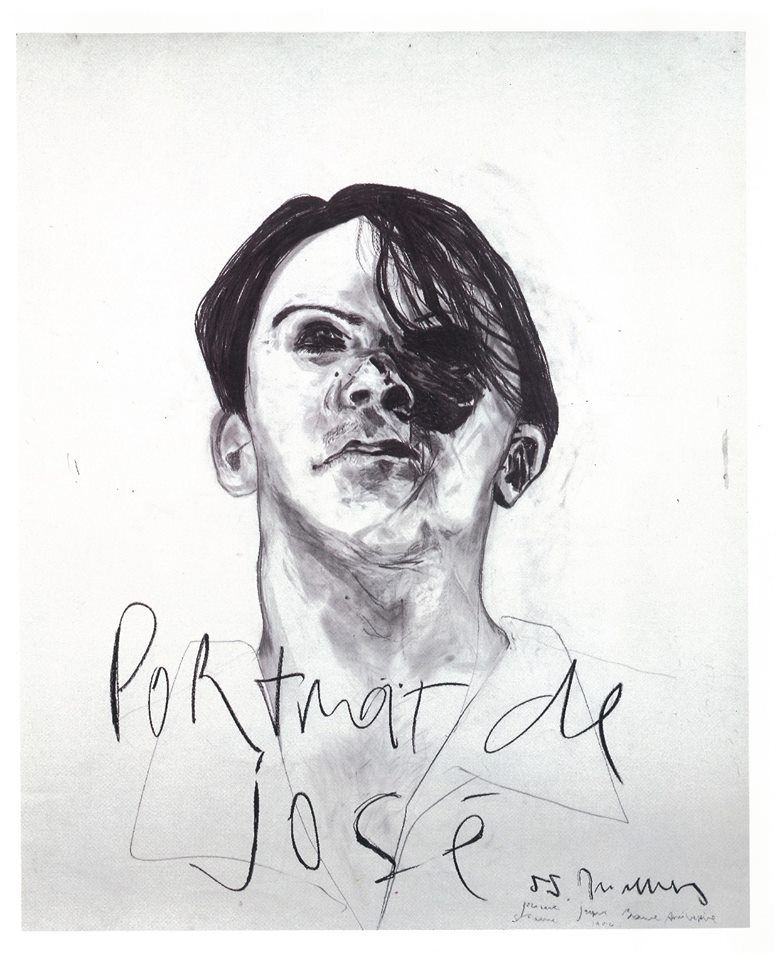 Stéphane Mandelbaum, José's portrait, 1985, Antoine de Galbert collection, Paris, France © Célia Pernot.
