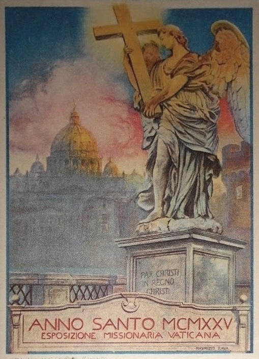 colonial looting: Rivista Illustrata della Esposizione Missionaria Vaticana, 1925. MareMagnum.
