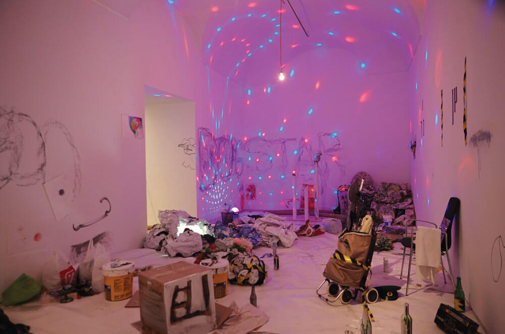 Tracey Rose, X, 2014, installation view.