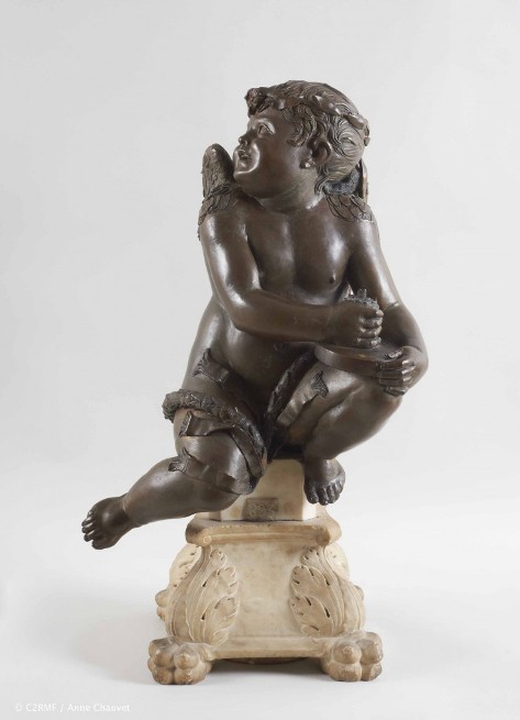Donatello exhibition: Donatello Spiritello 1439 Institut de France Musee Jacquemarte-Andre Paris