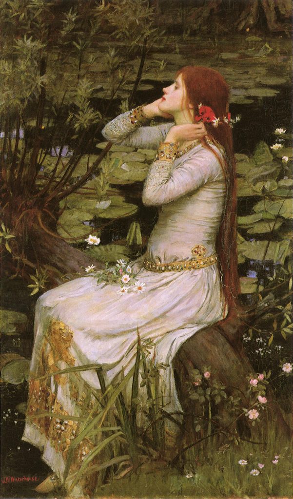 Shakespeare in Art: John William Waterhouse, Ophelia, 1894, private collection.