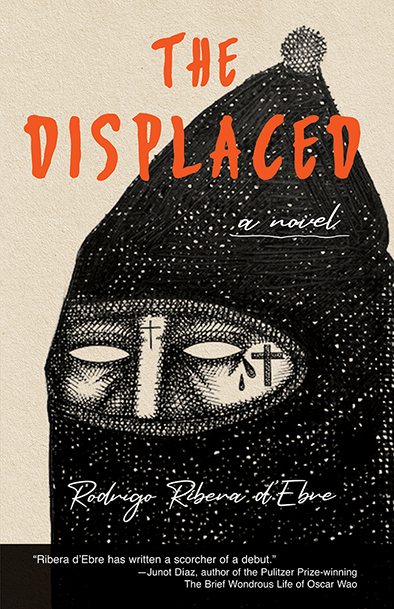 Ribera d'Ebre displaced: Rodrigo Ribera d’Ebre, The Displaced, book cover, Arte Publico Press, 2022.
