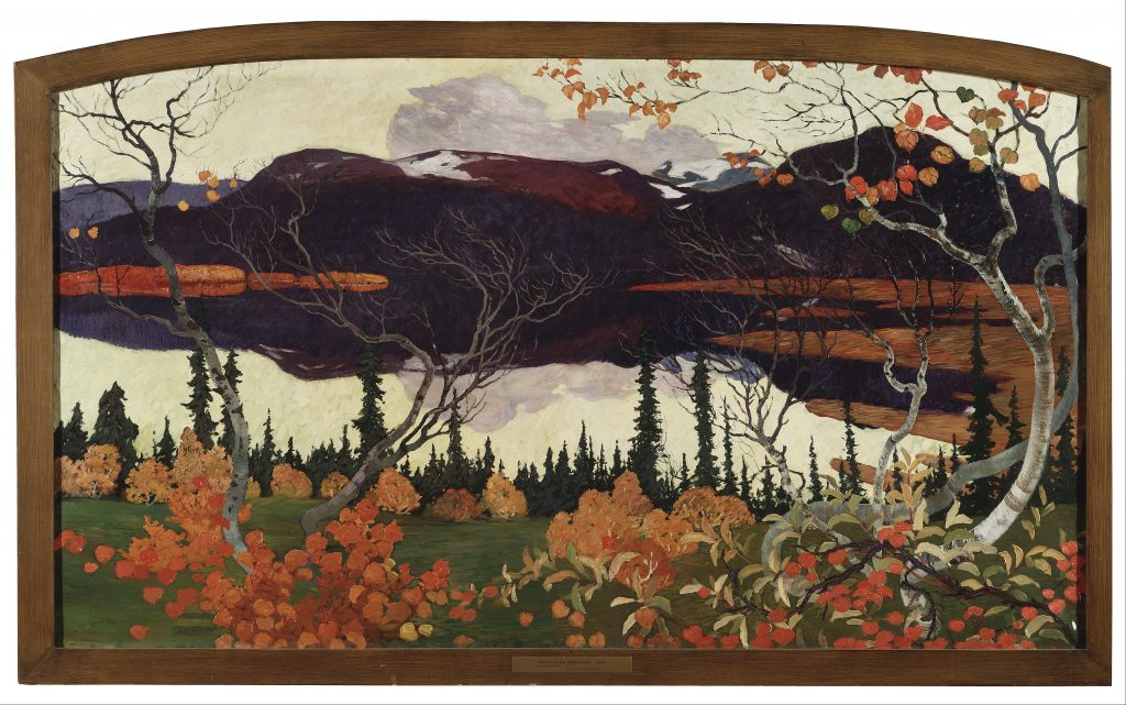 Autumn paintings: Helmer Osslund, Autumn, 1907, National Museum, Stockholm, Sweden.
