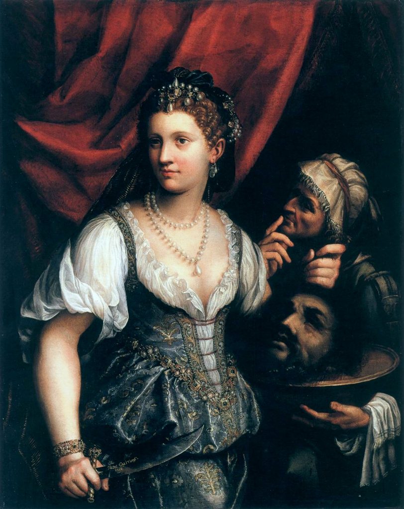 Fede Galizia: Fede Galizia, Judith with the Head of Holofernes, 1596, Ringling Museum of Art, Sarasota, FL, USA. Museum’s website.
