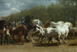 Rosa Bonheur, The Horse Fair, 1852-1855, The Metropolitan Museum of Art, New York, NY, USA. Wikimedia Commons (public domain).