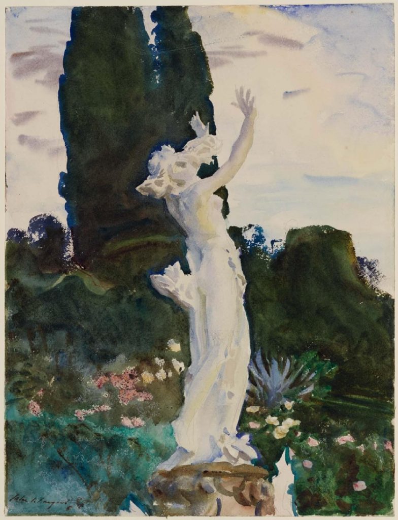 John Singer Sargent, Daphne, ca. 1910, Museum of Fine Arts, Boston, MA, USA.