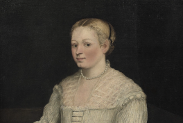 Marietta Robusti, Self Portrait with Madrigal