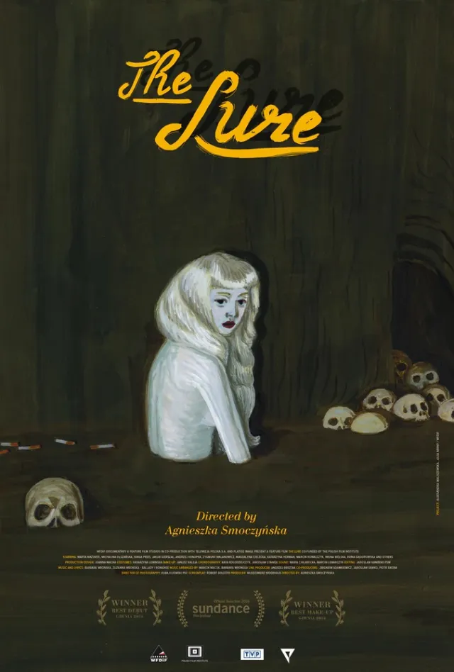 aleksandra waliszewska: Aleksandra Waliszewska, Untitled, poster for The Lure, 2015, dir. Agnieszka Smoczyńska.
