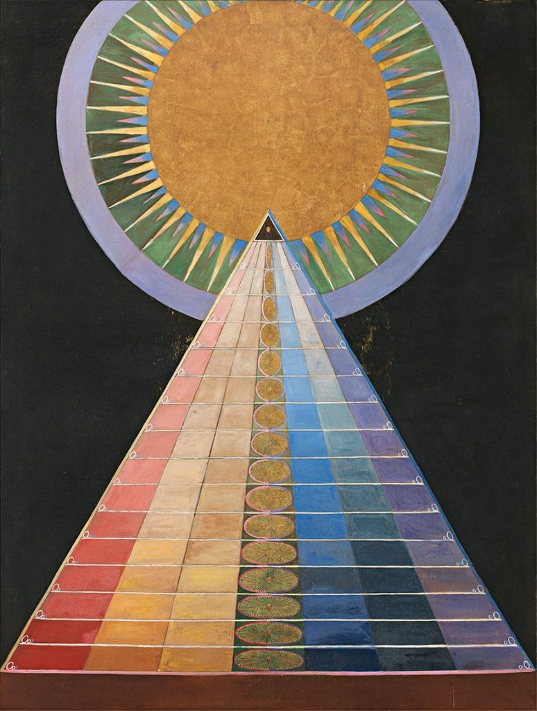 Hilma af Klint, Group X, Altarpieces, Nos. 1-3, 1915, Solomon R. Guggenheim Foundation, New York, NY