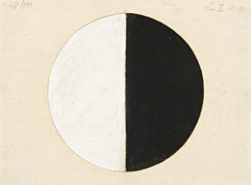 Hilma af Klint, Series II, No. 1, Starting Picture, 1920, the Solomon R. Guggenheim Foundation, New York, NY and the Hilma af Klint Foundation, Stockholm