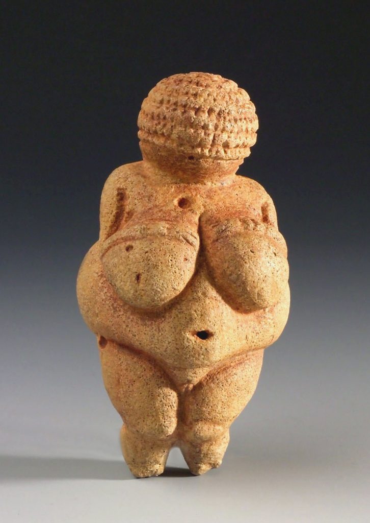 10 Masterpieces in DailyArt App: Venus of Willendorf, 30,000 BCE, Natural History Museum Vienna, Vienna, Austria.
