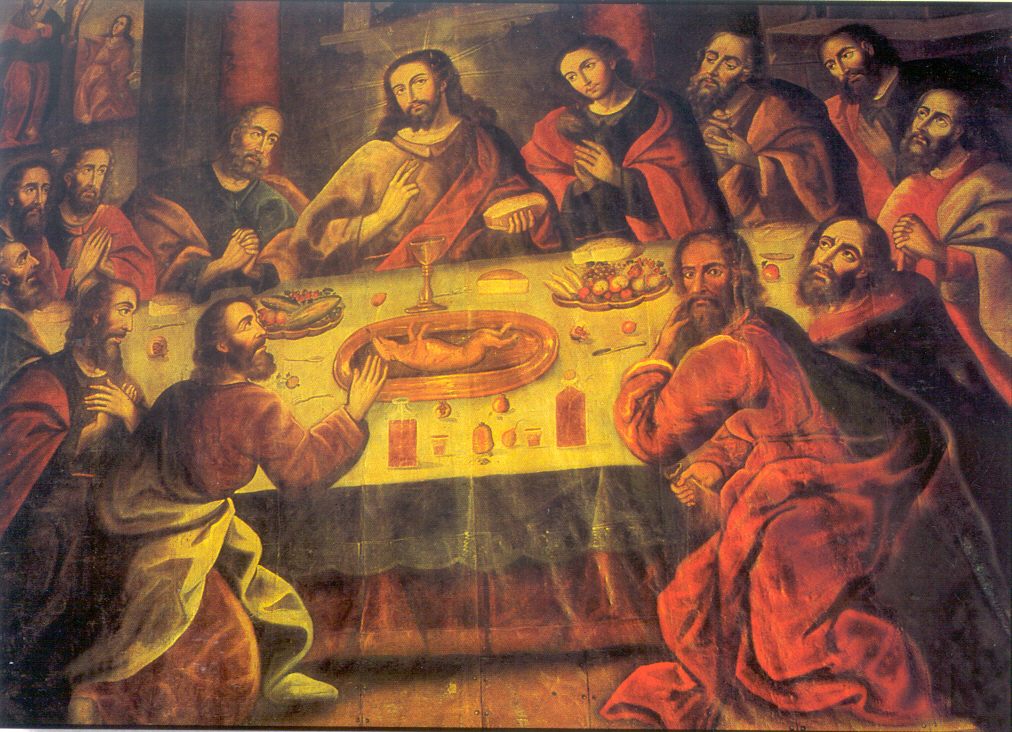 Pets in Art: Last Supper with Guinea Pig