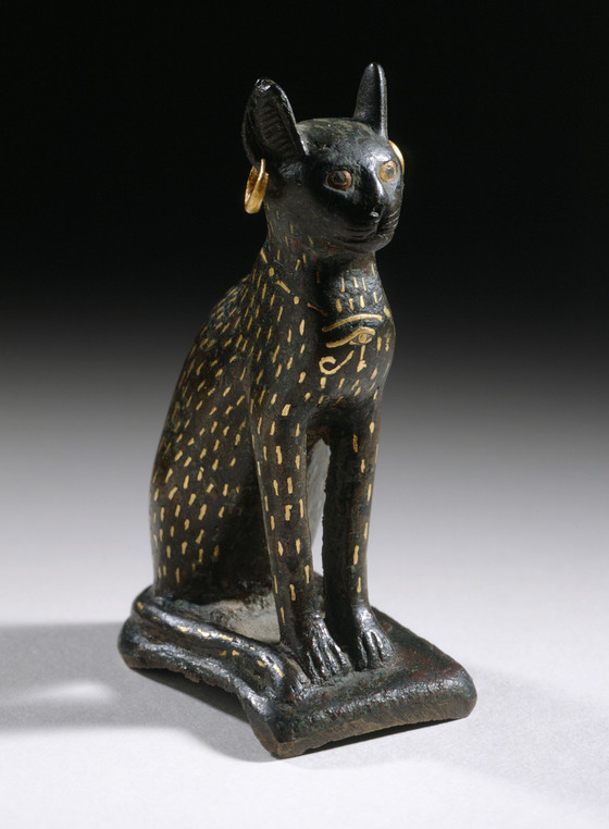 Pets in Art: Pets in Art: Figurine of the Goddess Bastet as a Cat, Late Period, 712–332 BCE, Ancient Egypt, Los Angeles County Museum of Art, Los Angeles, CA, USA. Museum’s website.
