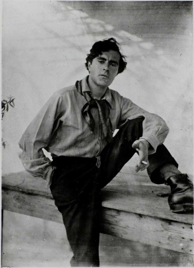Modigliani made of honor: Amedeo Modigliani by an unknown photographer. Tate.
