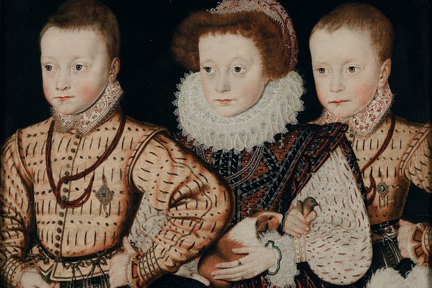 Pets in Art: Pets in Art: Three Unknown Elizabethan Children (working title), ca 1580, Anglo-Netherlandish, National Portrait Gallery, London, UK. Museum’s website.
