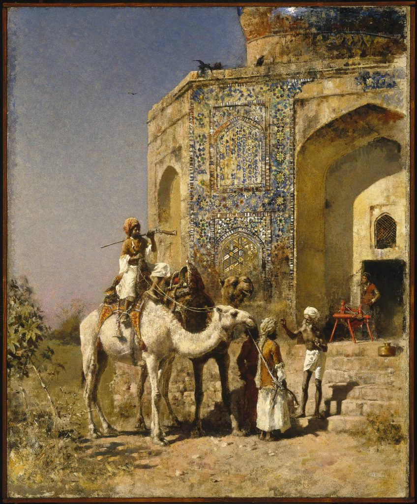 Edwin Lord Weeks, The Old Blue-Tiled Mosque, outside Delhi, India, ca. 1885. Brooklyn Museum, Brooklyn, NY, United States.