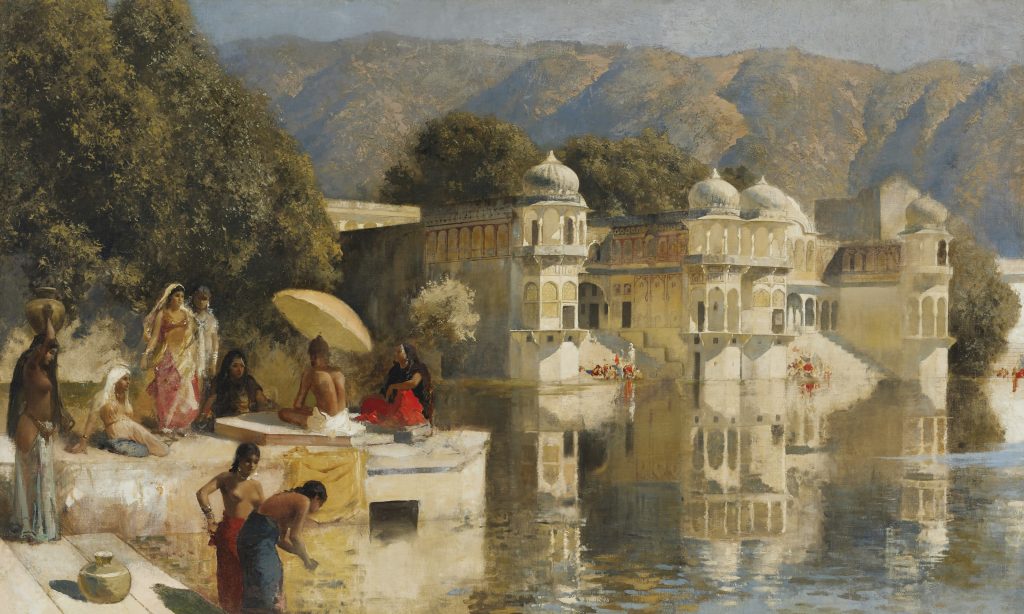 edwin lord weeks: Edwin Lord Weeks, Lake at Oodeypore, India, ca. 1893. Christie’s.
