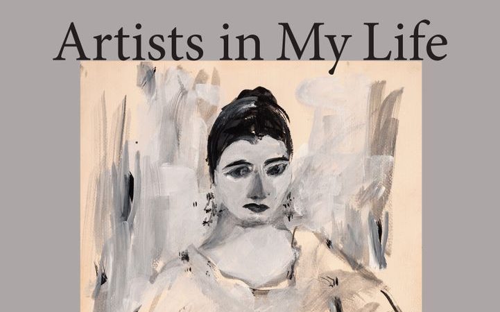 Margaret Randall: Front cover of Artists In My Life by Margaret Randall, 2022, with Elaine de Kooning, Meg Randall. New Village Press. Detail.
