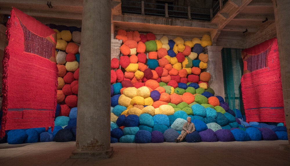 The art of SheilaHicks at Venice Biennale