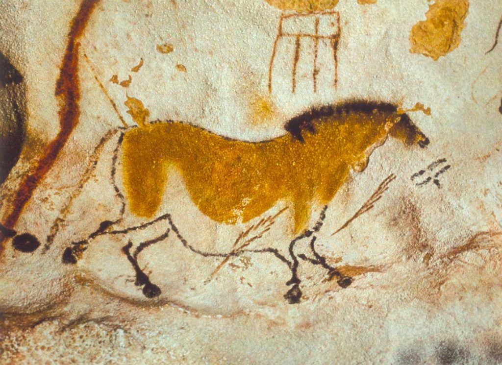 animals in art quiz: Dun Horse, Lascaux cave, Montignac, France. AKG Images.