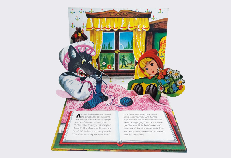 Pop-Up books: Pop-up books: Vojtěch Kubašta, Little Red Riding Hood, English translation. Albatros Media.
