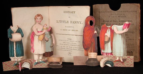 Pop-Up books: Pop-up books: S and J Fuller, The History of Little Fanny, 1810, Osborn Collection, Toronto, Canada.
