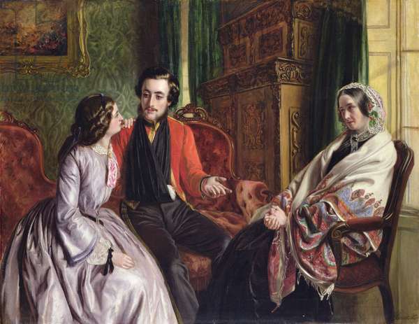 Rebecca Solomon, The Story of Balaclava Wherein he Spoke of the Most Disastrous Chances, 1855, private collection.