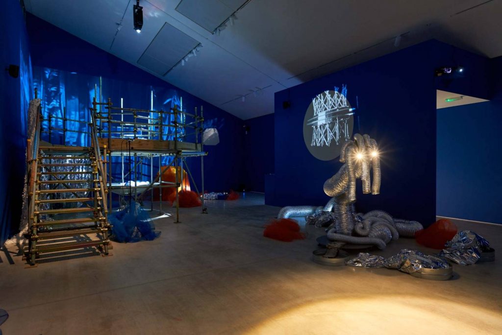 art for babies: Art for Babies: Installation view of Cold Light, Lindsay Seers and Keith Sargent, Turner Contemporary, Margate, UK.
