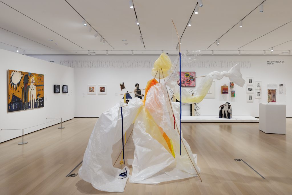 Installation view of Just Above Midtown: Changing Spaces, on view at The Museum of Modern Art, New York from October 9, 2022 – February 18, 2023. Photo: Emile Askey