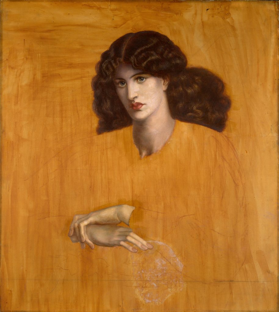 arpita shah: Dante Gabriel Rossetti, The Lady of Pity, 1881, Birmingham Museums Trust, Birmingham, UK.
