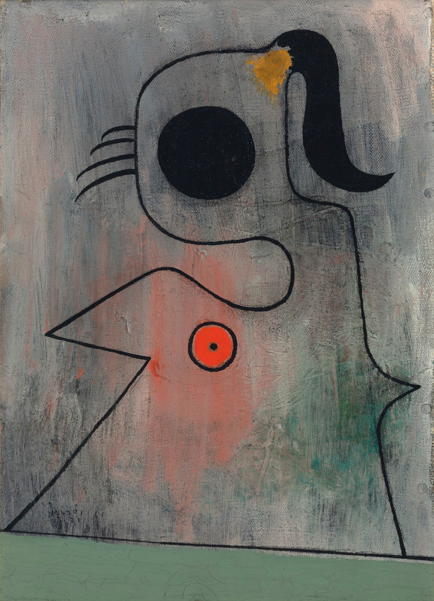 Joan Miró BAM: Joan Miro, Naked Woman, 1931, private collection, Belgium. Maruani Mercier.
