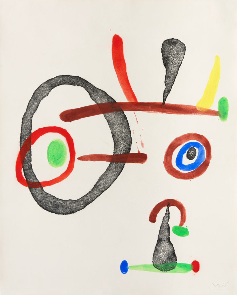 Joan Miró BAM: Joan Miró, Women, 1965, Galerie Lelong & Co, Paris, France.
