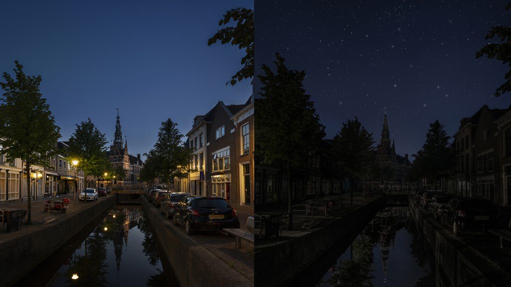 daan roosegaarde: Studio Roosegaarde, Seeing Stars, 2021, Franeker and Leiden, Netherlands. Studio Roosegaarde.
