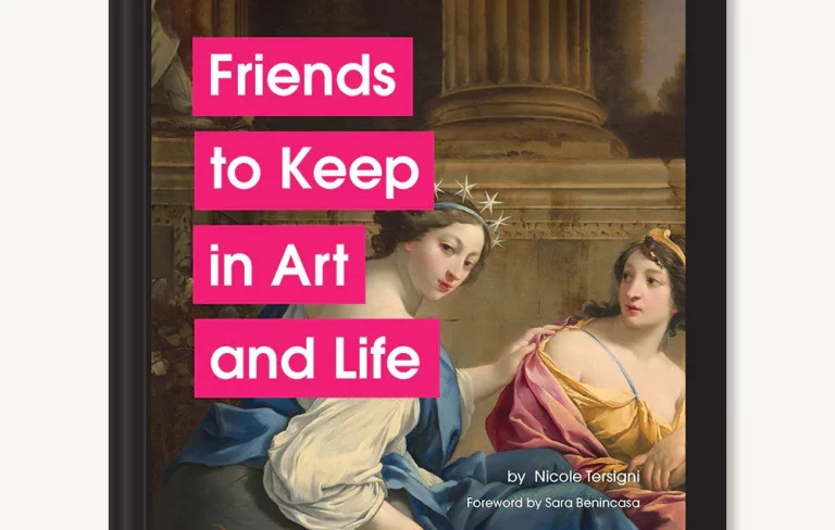 tersigni friends in art: Nicole Tersigni, Friends to Keep in Art and Life, Chronicle Books, 2022, front cover. Detail. Courtesy of the publisher.
