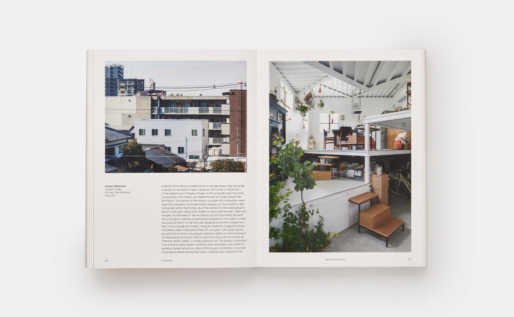 japanese interiors: Japanese Interiors by Mihoko Iida, with contributions by Danielle Demetriou, pages 120-121. Phaidon, 2022. Courtesy of the publisher.
