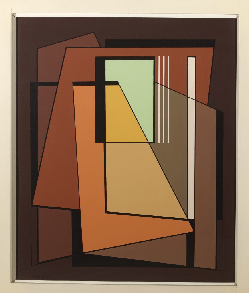 italian abstract art: Carla Badiali, Composition, 1939, Museo del Novecento, Milan, Italy.
