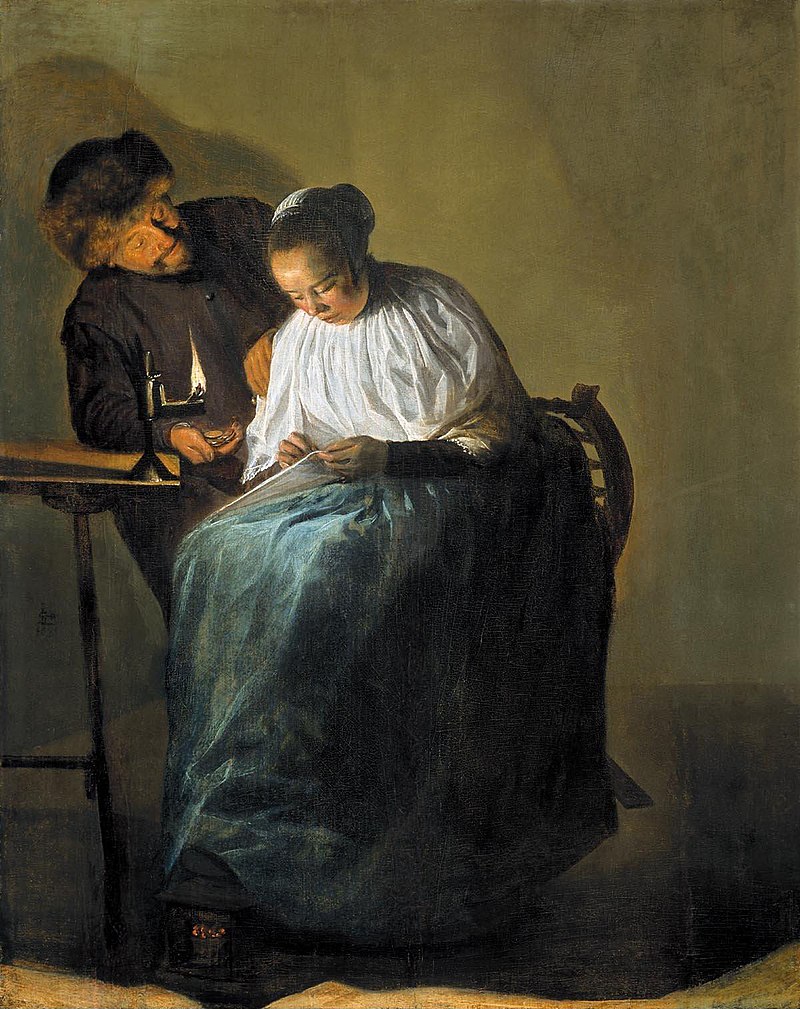 judith leyster: Judith Leyster, The Proposition, 1631, Mauritshuis, The Hague, Netherlands.

